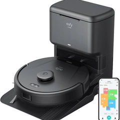 L60 Robot Vacuum with Self Empty Station, Hair Detangling Technology, up to 60 Days Hands Free Cleaning, 5,000 Pa Suction, Remove Hair, Dust