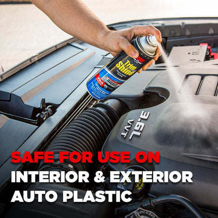 91034-12PK Trim Shine – Black Trim and Plastic Restorer for Cars – Vinyl and Plastic Trim Protectant Coating for Interior and Exterior Use – Fast-Drying No Sling – 12 Oz (Pack of 12)