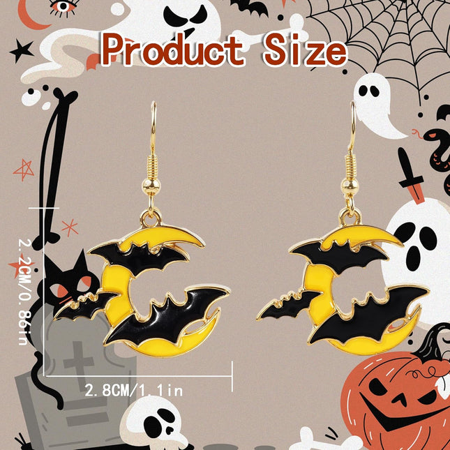 Halloween Earrings - Halloween Costumes for Women Adult 2026 | Sweaters Accessories for Women - Trick or Treat Party Decorations Favors Gifts Shirts Dress Pajamas Outfits Jewelry for Adult