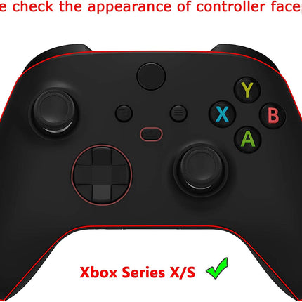 Custom Shell for Xbox Series X & S Controller, Nebula Galaxy Replacement Cover Front Housing Cover for Xbox Core Controller Wireless