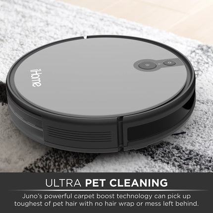 Autovac Juno Robot Vacuum, Mapping Technology, Strong Suction, 120 Min Runtime, App + Remote Control, New