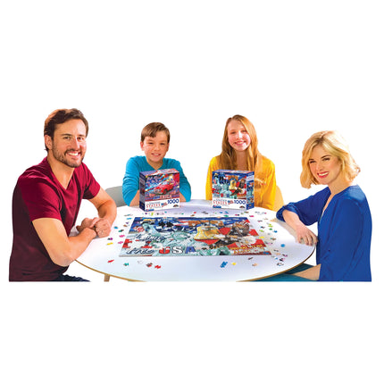 1000-Piece Home of the Free Adult Jigsaw Puzzle