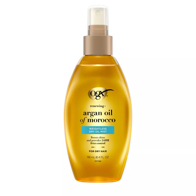 OGX Renewing + Argan Oil of Morocco Weightless Healing Dry Oil Lightweight Hair Oil Mist - 4 Fl Oz