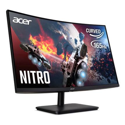 Nitro 27" FHD (1920X1080) Curved 165Hz Gaming Monitor, Black, ED270R Sbiipx, New