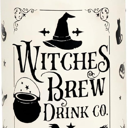 Halloween Cup, 18Oz Frosted Witch Halloween Tumbler with Lid and Straw