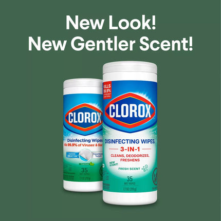 Clorox Fresh Disinfecting Wipes Bleach Free Cleaning Wipes