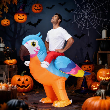 Inflatable Parrot Costume for Adult Blow up Halloween Costumes