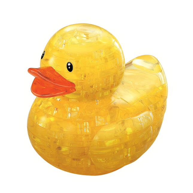 Rubber Duck Original 3D Crystal Puzzle from Bepuzzled, Ages 12 and Up