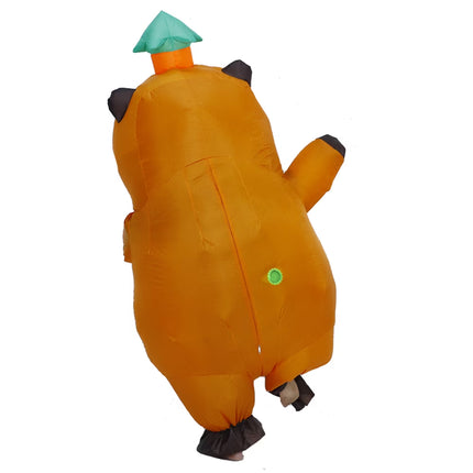 Funny Inflatable Capybara Costume Mascot Blow up Suits for Party Cosplay Halloween Cosplay Suit