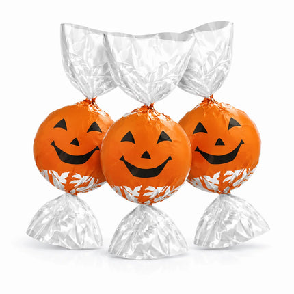 LINDOR Jack-O-Lantern Milk Chocolate Truffles – Bulk Value Bag