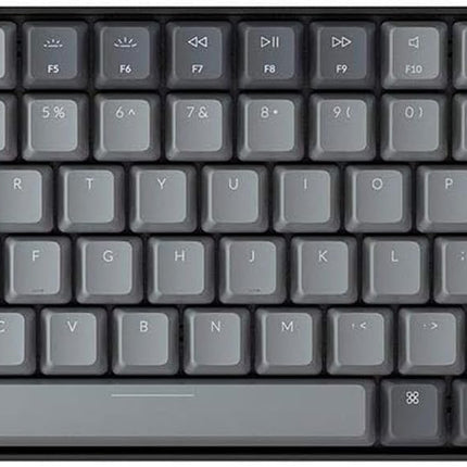 K2 75% Layout RGB Bluetooth Wireless Mechanical Keyboard with  Super Brown Switch/Anti Ghosting/N-Key Rollover, Compact 84 Keys USB Wired Gaming Keyboard for Mac Windows-Version 2