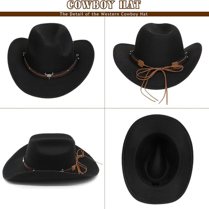 Cowboy Outfit for Men Western Cowboy Costume Accessories Set for Halloween Cosplay