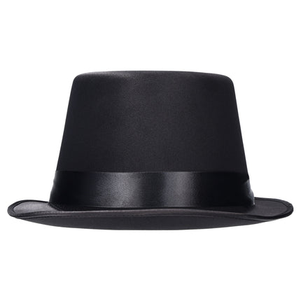 Top Hat Costume Accessory for Adults, Black, Halloween by
