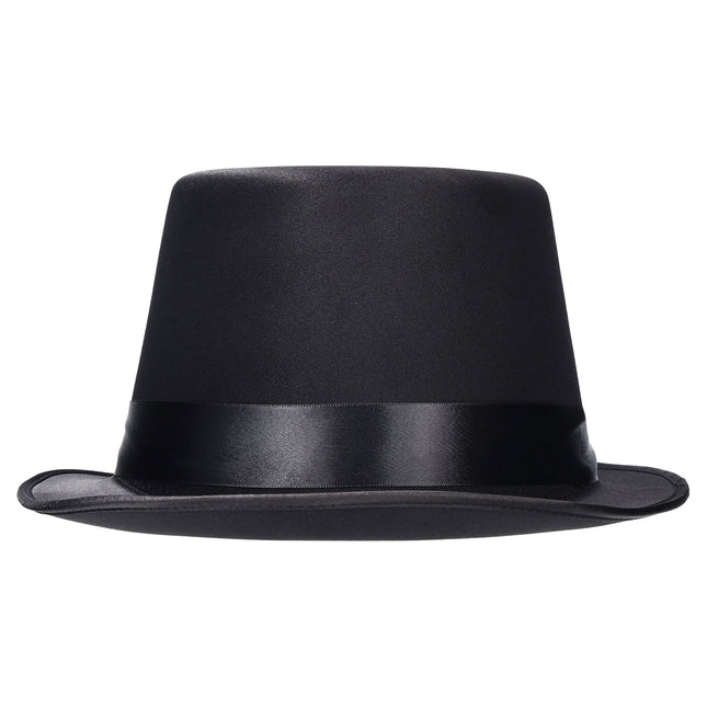 Top Hat Costume Accessory for Adults, Black, Halloween by