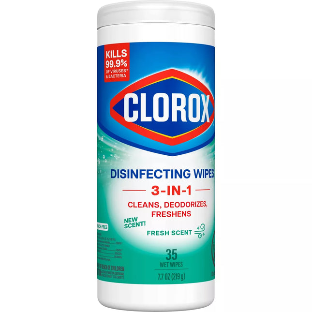 Clorox Fresh Disinfecting Wipes Bleach Free Cleaning Wipes
