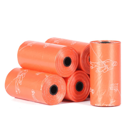 for Pets Large Dog Waste Bags, Scented, Tear-Resistant, 6 Rolls | 90 Bags Total