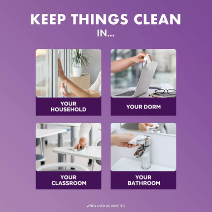Lysol Lavender Disinfecting Wipe - 80Ct: Multi-Surface Application, Aluminum-Free
