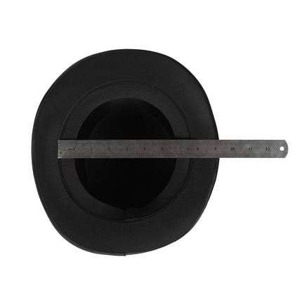 Top Hat Costume Accessory for Adults, Black, Halloween by