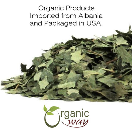 Organic Way Birch Leaf Cut & Sifted - Organic, Kosher & USDA Certified