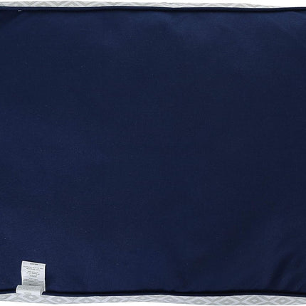 Now House by  Grey Diamond Cushion Dog Bed, Medium Washable for Pets