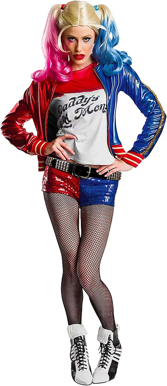 DC Villains Suicide Squad: Harley Quinn Costume for Adults, Women'S Costume