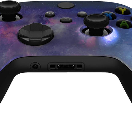 Custom Shell for Xbox Series X & S Controller, Nebula Galaxy Replacement Cover Front Housing Cover for Xbox Core Controller Wireless