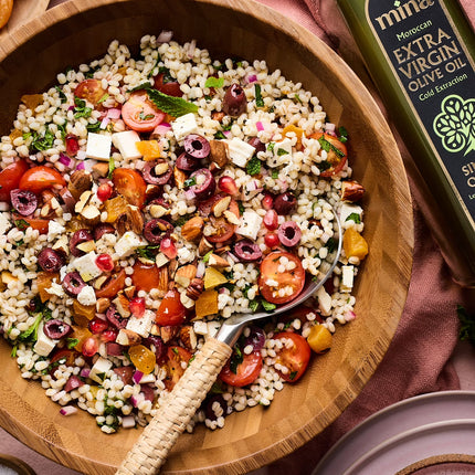 Moroccan Olive Oil Extra Virgin, 68 Fl Oz, High Polyphenol Olive Oil, Single Origin Olive Oil
