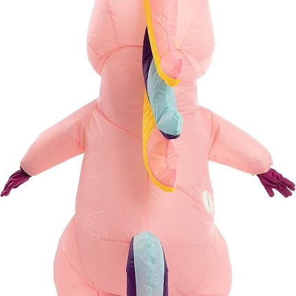 Inflatable Costume for Kids, Blow up Full Body Unicorn Costume, Halloween Inflatable Costume for Boys and Girls Dress up Party