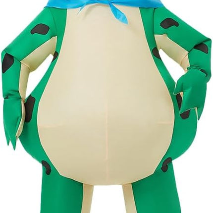Funny Frog Outfit Inflatable Frog Costume Blow-Up Cosplay Costume for Adult/Birthday/Halloween