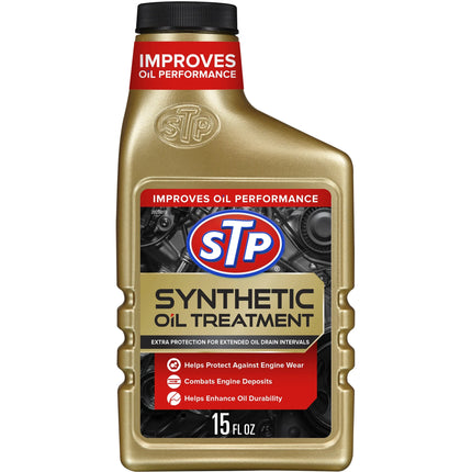 Synthetic Oil Treatment Engine Oil Additive, 15 Fl Oz
