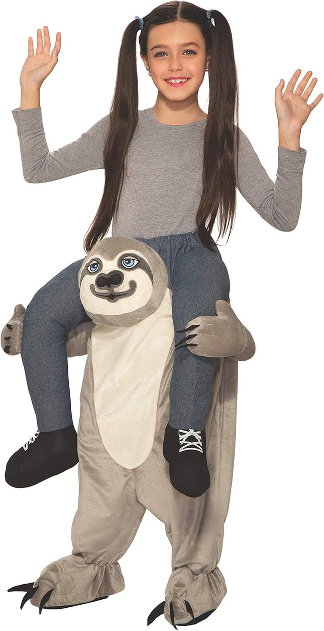 Sloth Ride on Costume for Kids, Unisex Standard