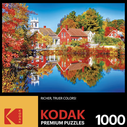 Kodak 1000-Piece Autumn in Harrisville, New Hampshire Jigsaw Puzzle