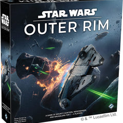 Star Wars Outer Rim Board Game - Strategy Game, Fun Family Adventure for Teens & Adults, Ages 14+, 1-4 Players, 3-4 Hour Playtime