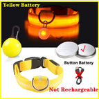 Yellow Buttonbattery / Xxl Neck 43-62 Cm