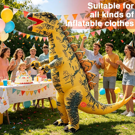 Inflatable Costume Fan Replacement, Mini Blower Fan Pump for Dinosaur