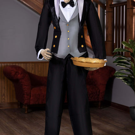 Evil Animated Greeter Butler Decoration
