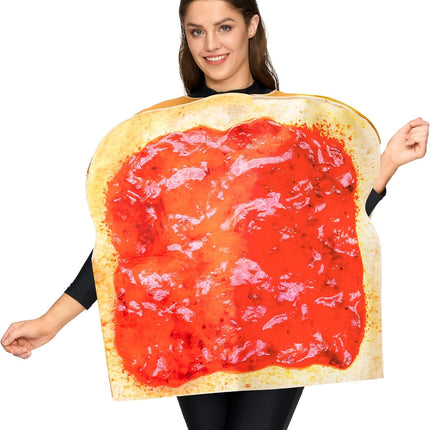 Peanut Butter and Jelly Costume, Halloween Adult Couple Costume for Halloween