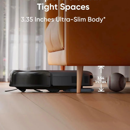 Restored  Robot Vacuum Omni C20, Robot Vacuum and Mop Combo, Self Emptying, Auto Mop Washing and Auto Drying for Hands-Free Cleaning, 7000 Pa Powerful Suction, 3.35-Inch Ultra-Slim Body