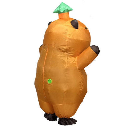 Funny Inflatable Capybara Costume Mascot Blow up Suits for Party Cosplay Halloween Cosplay Suit