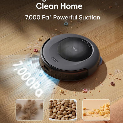 Restored  Robot Vacuum Omni C20, Robot Vacuum and Mop Combo, Self Emptying, Auto Mop Washing and Auto Drying for Hands-Free Cleaning, 7000 Pa Powerful Suction, 3.35-Inch Ultra-Slim Body