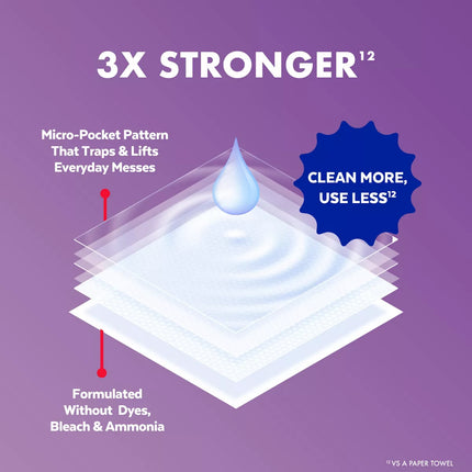 Lysol Lavender Disinfecting Wipe - 80Ct: Multi-Surface Application, Aluminum-Free