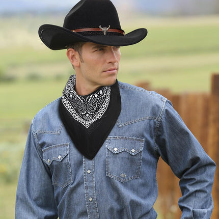 Cowboy Outfit for Men Western Cowboy Costume Accessories Set for Halloween Cosplay