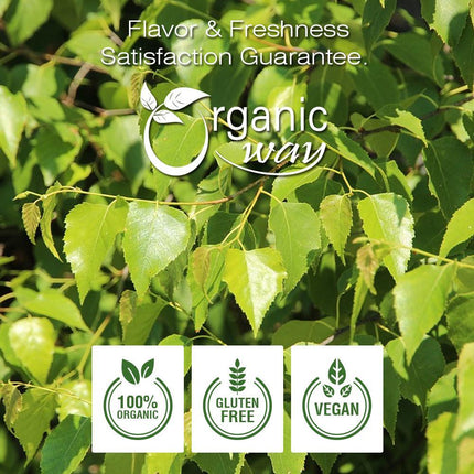 Organic Way Birch Leaf Cut & Sifted - Organic, Kosher & USDA Certified