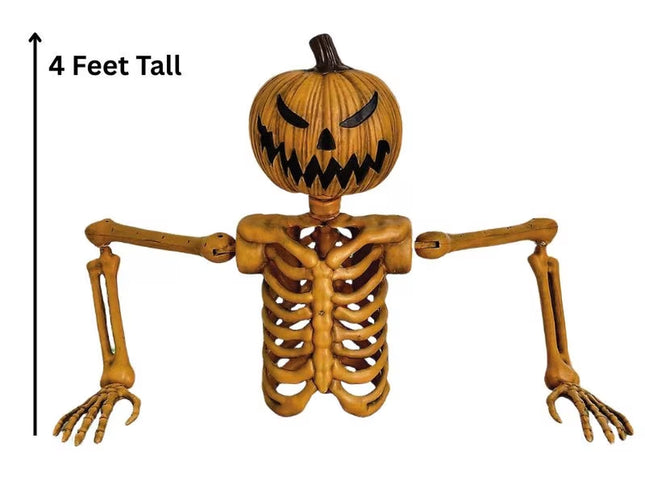 Morris Costumes FW96020 4 Ft. Jack-O-Lantern Groundbreaker Halloween Outdoor Decoration