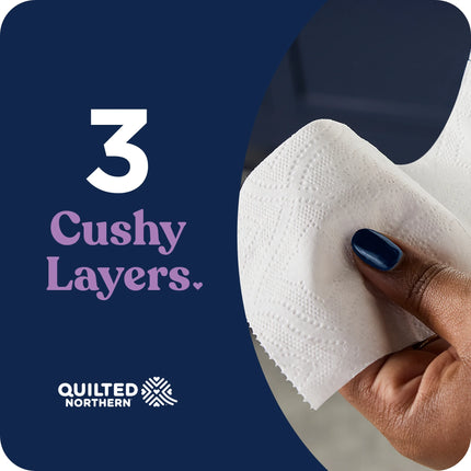 Ultra Plush 3-Ply Toilet Paper, 24 Mega Rolls, 255 Sheets per Roll