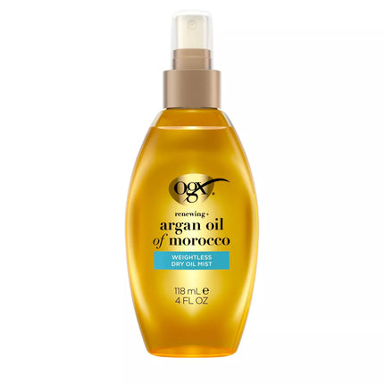 OGX Renewing + Argan Oil of Morocco Weightless Healing Dry Oil Lightweight Hair Oil Mist - 4 Fl Oz