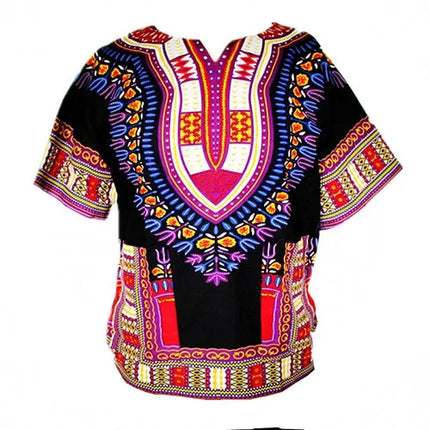Dashiki New African Clothing Traditional Print Tops Fashion Design African Bazin Riche Clothes Dashiki T-Shirt for Men Women