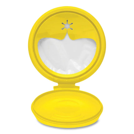 15948 7 In. X 8 In. 1-Ply Disinfecting Wipes - Lemon Fresh, White (75/Canister, 6/Carton)