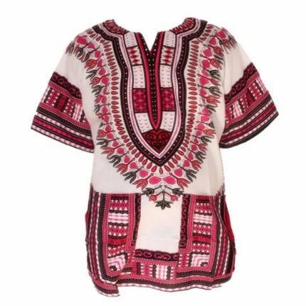 Dashiki New African Clothing Traditional Print Tops Fashion Design African Bazin Riche Clothes Dashiki T-Shirt for Men Women