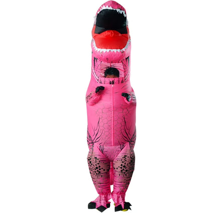 Inflatable Dinosaur Costume for Adult , Fancy Dinosaur Suit Blow up Full Body Dino Costume for Halloween Cosplay Party